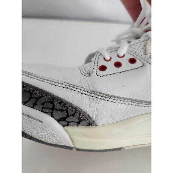 Nike Air Jordan 3 Retro White Cement Reimagined Size 9 DN3707-100 Sneakers